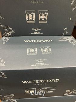 Waterford Winter Wonders Holly 13.5 oz Double Old-Fashioned Glasses, Set of 2