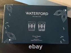 Waterford Winter Wonders Holly 13.5 oz Double Old-Fashioned Glasses, Set of 2