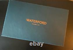 Waterford Winter Wonders Winter Rose Double Old Fashioned 2 Whiskey Glasses Set