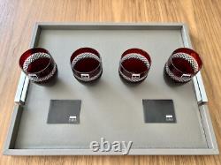 Waterford by John Rocha Ruby Red Double Old Fashioned Tumbler 2 Sets of 4 BNIB