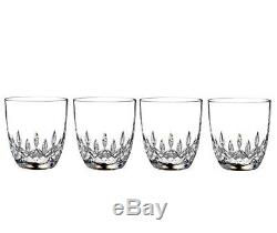 Waterford crystal Lismore Encore Tumbler SET/4 Double Old Fashioned 40015775 NEW
