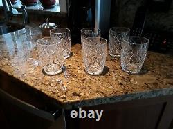 Waterford crystal donegal Double Old fashioned Set of 6 12oz 4 1/2 Inch