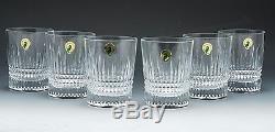 Waterford set of 6 Double old Fashioned in the Lismore Diamond Collection NEW