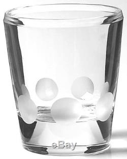 Wedgwood Vera Wang Modern Graphic Crystal Double Old Fashioned Glasses, Set of 4