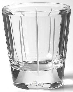 Wedgwood Vera Wang Modern Graphic Crystal Double Old Fashioned Glasses, Set of 4