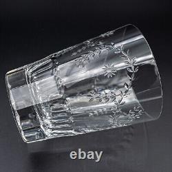 William Yeoward Crystal Elizabeth Double Old Fashioned Tumbler Glass 4 3/8