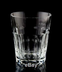 William Yeoward Crystal Inez Double Old Fashioned Glasses Set 6 Vintage Barware