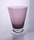 William Yeoward FANNY Amethyst Footed Tumbler/Double Old Fashioned EXCELLENT