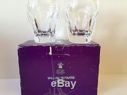 William Yeoward Freddie Double Old Fashioned Tumbler Set of 2 Crystal 15 oz