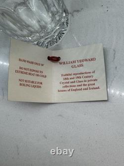 William Yeoward Pearl 14oz Highball Crystal Glass With Original Tag