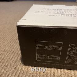 Williams Sonoma 4 Double Old Fashioned Glasses Mixed Cut Brand New
