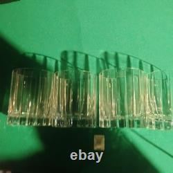 Williams Sonoma Dorset Set of Double Old Fashioned Crystal Glasses