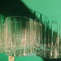 Williams Sonoma Dorset Set of Double Old Fashioned Crystal Glasses