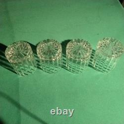 Williams Sonoma Dorset Set of Double Old Fashioned Crystal Glasses