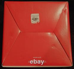 Williams Sonoma Jewel Cut Red Double Old Fashioned Glasses Set of 4 NEW SOLDOUT