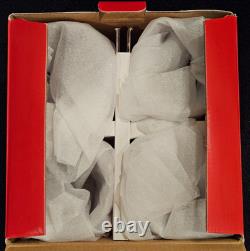 Williams Sonoma Jewel Cut Red Double Old Fashioned Glasses Set of 4 NEW SOLDOUT